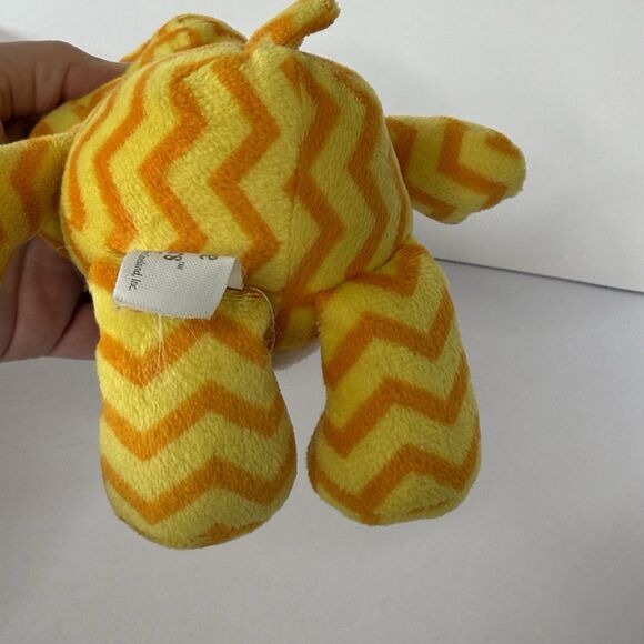 Care Bears FUNSHINE Bear 8” Chevron Striped Plush Stuffed Animal Toy Yellow - Picture 7 of 12